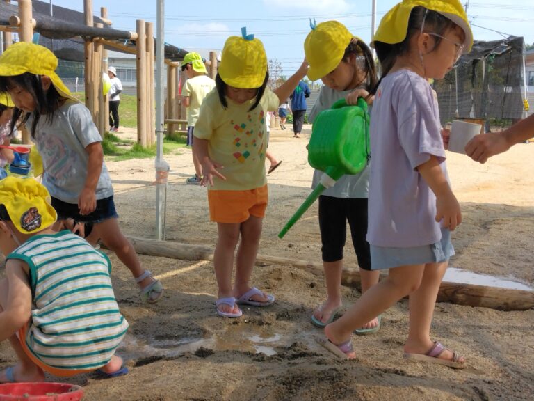 ４歳児　つきいるか・そらいるかチーム「やってみたい！から名人へ」