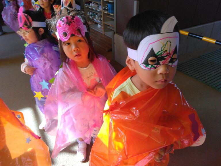 3歳児　にじ・かぜチーム「ハロウィンに向けて」