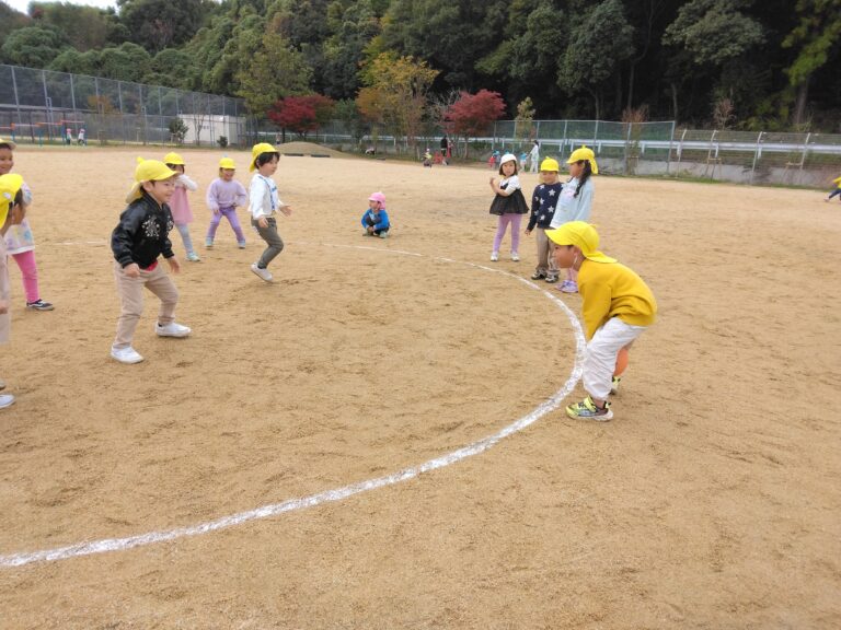 4歳児　いるかチーム　『ドキドキ！(ちょっとしたスリル)』